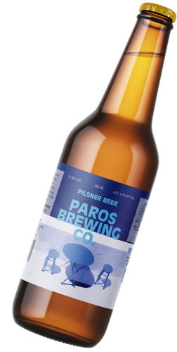 Paros Brewing Co. | Pilsner 330ml - 6 pack